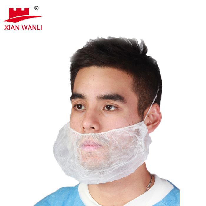 Capa de barba em PP não tecido