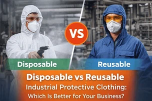 Roupas de proteção industrial descartáveis versus reutilizáveis: o que é me...